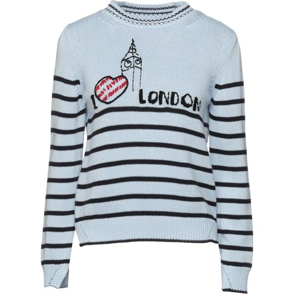 pullovers Ermanno Scervino viola a righe