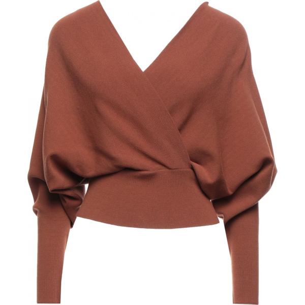 pullovers Vicolo marrone tinta unita