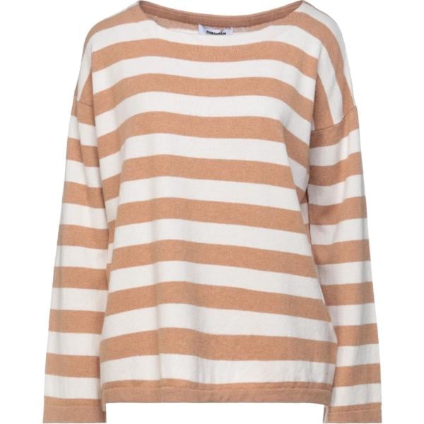 pullovers Christian Maier marrone a righe