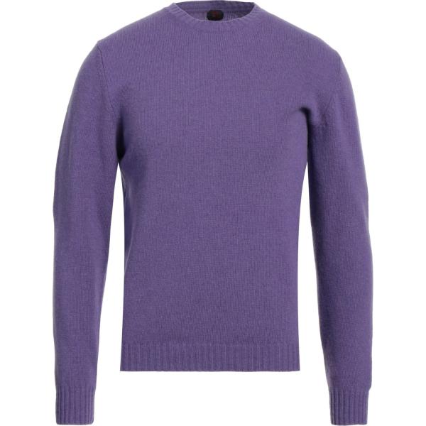 pullovers Mp Massimo Piombo viola tinta unita