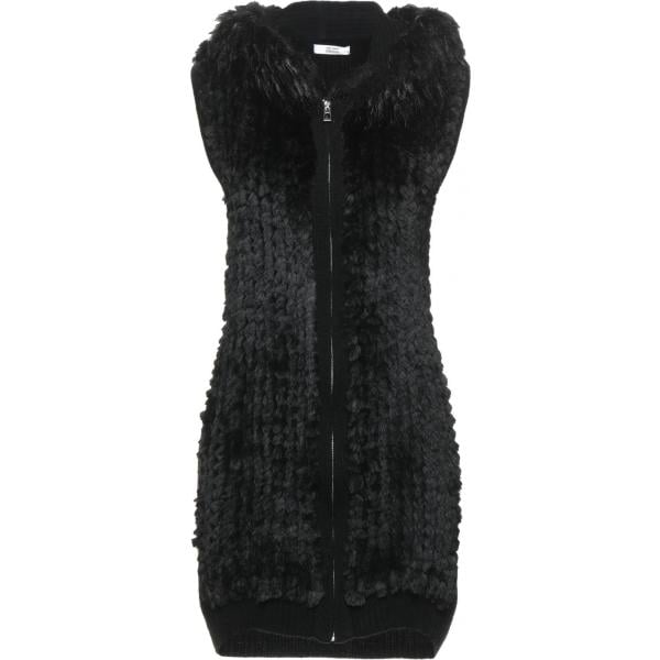 cardigans Bomboogie nero tinta unita