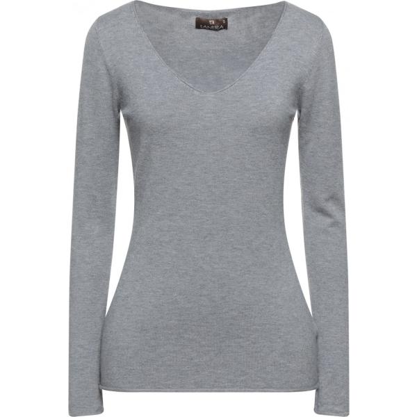pullovers Tantra grigio tinta unita