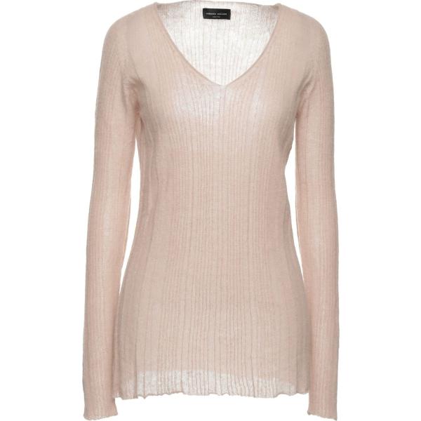 pullovers Roberto Collina marrone tinta unita