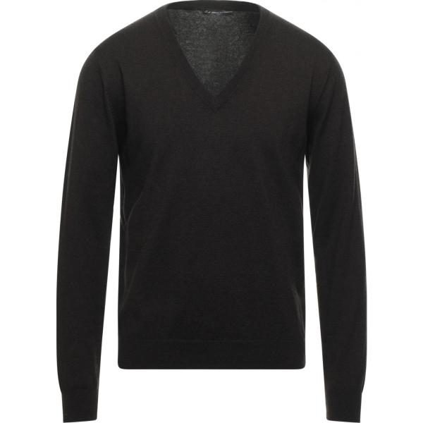 pullovers Daniele Alessandrini nero tinta unita