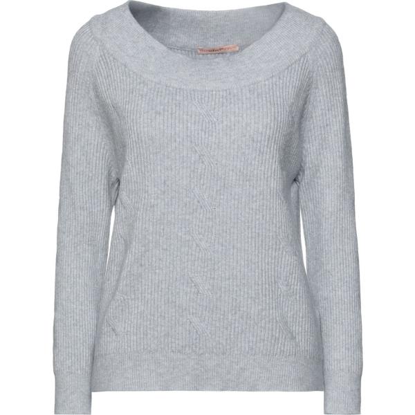 pullovers Paola Prata grigio tinta unita