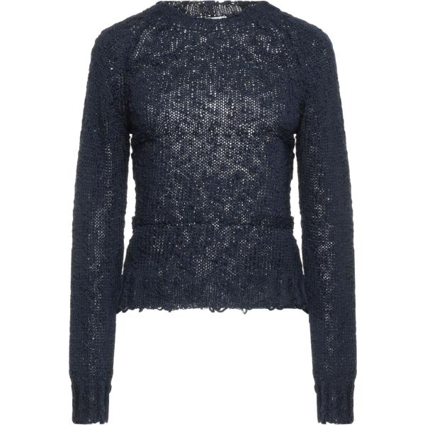 pullovers Alpha Studio blu tinta unita