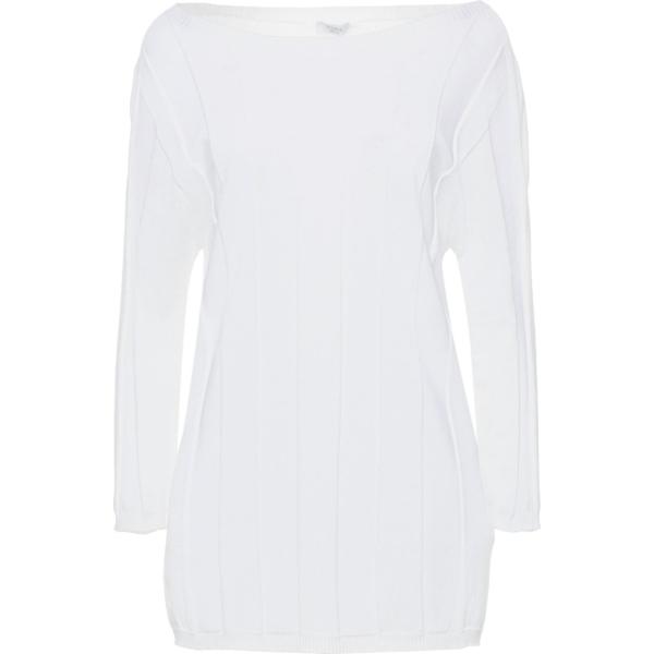 pullovers Peserico bianco tinta unita