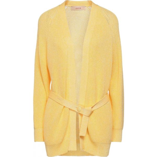 cardigans Jucca giallo tinta unita