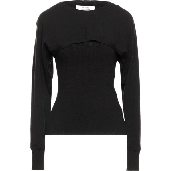 pullovers Dorothee Schumacher nero tinta unita