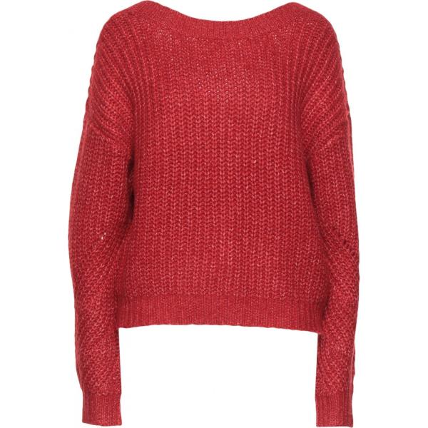pullovers Vero Moda rosso tinta unita