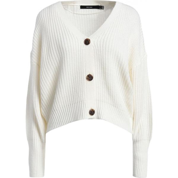 cardigans Vero Moda bianco tinta unita