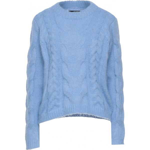 pullovers Vero Moda blu tinta unita
