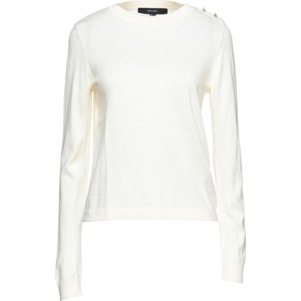 pullovers Vero Moda bianco tinta unita