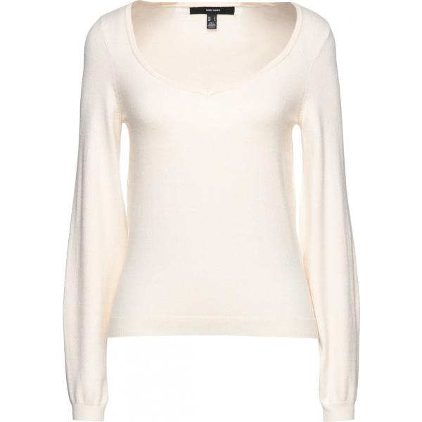 pullovers Vero Moda bianco tinta unita