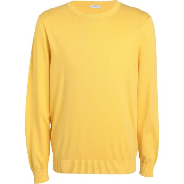 pullovers Malo giallo tinta unita
