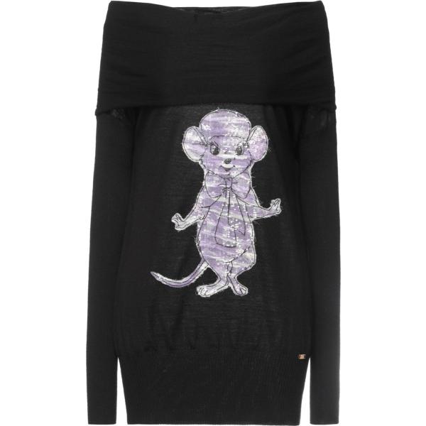 pullovers Ice Iceberg nero tinta unita