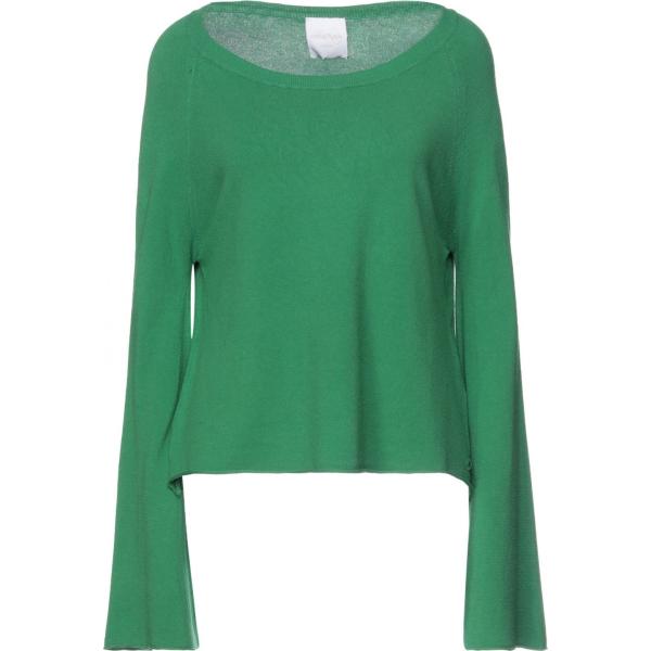 pullovers Ottodame verde tinta unita
