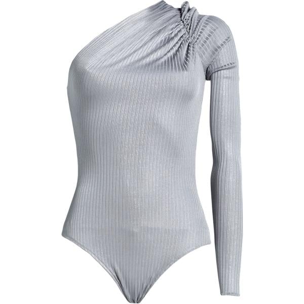 body Alexandre Vauthier bianco tinta unita