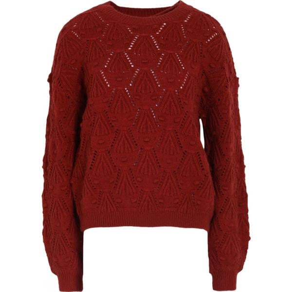 pullovers Vero Moda rosso tinta unita