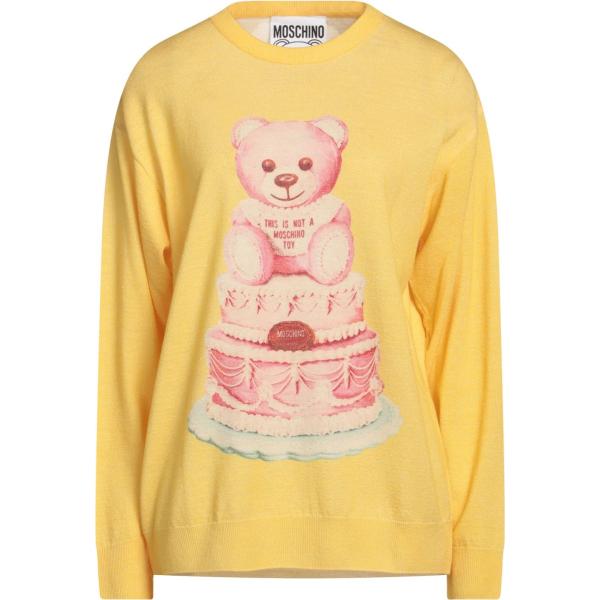 pullovers Moschino giallo
