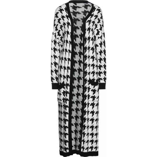 cardigans Liquorish multicolore pied de poule