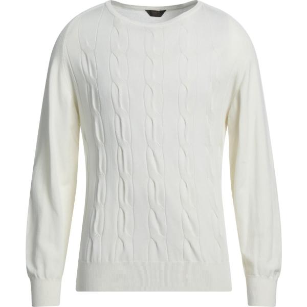 pullovers HōSIO bianco tinta unita