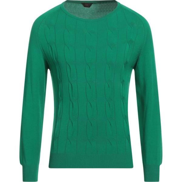 pullovers HōSIO verde tinta unita