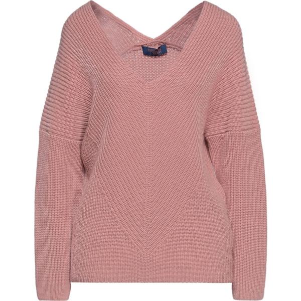 pullovers Trussardi Jeans rosa tinta unita