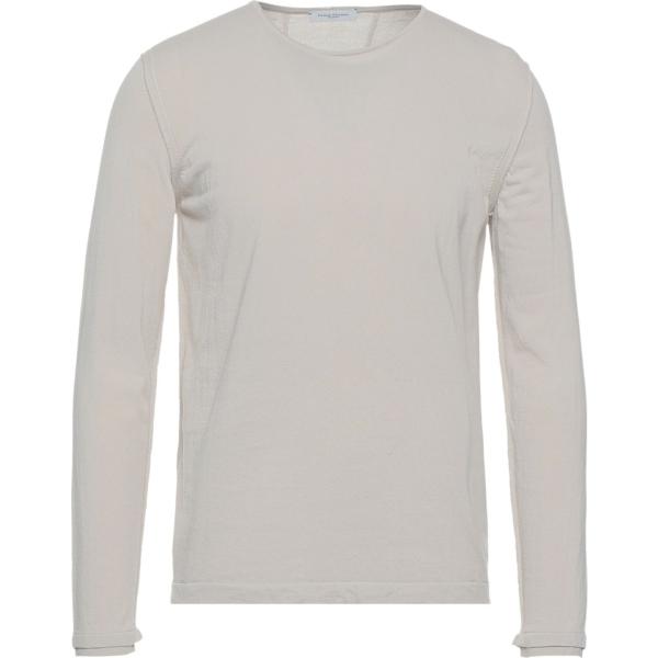 pullovers Paolo Pecora grigio tinta unita