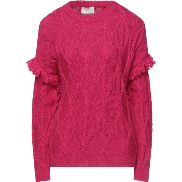pullovers Vicolo rosso tinta unita