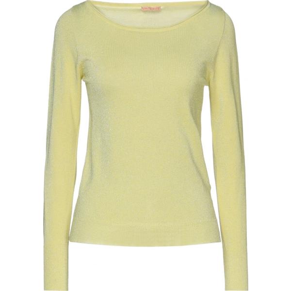 pullovers White Wise marrone tinta unita