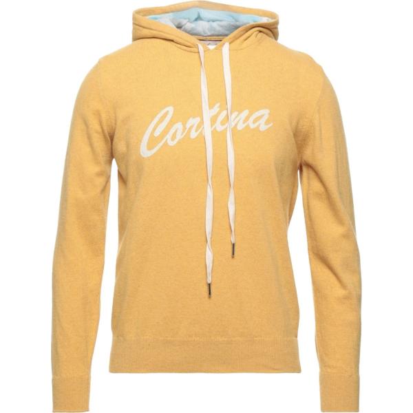 pullovers Gabardine giallo tinta unita