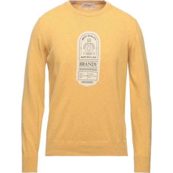 pullovers Gabardine giallo tinta unita