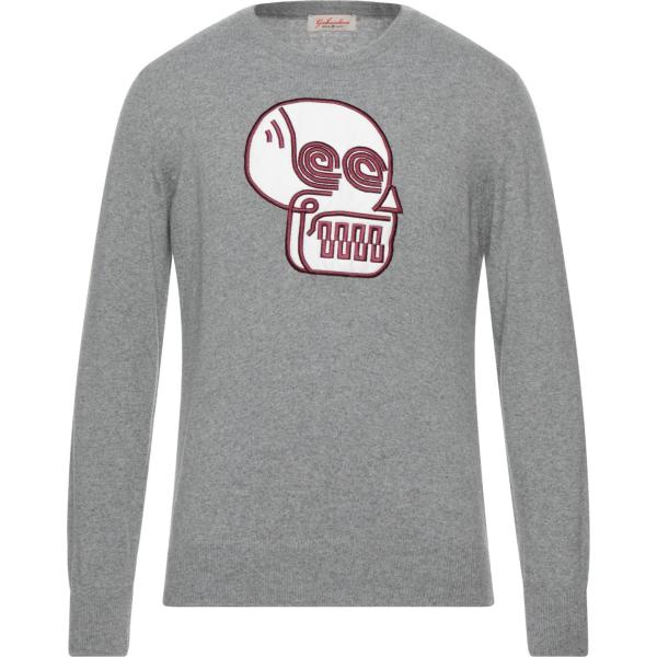 pullovers Gabardine grigio tinta unita
