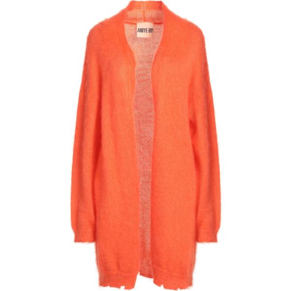 cardigans Aniye By arancione tinta unita