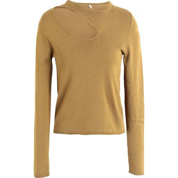 pullovers Only marrone tinta unita