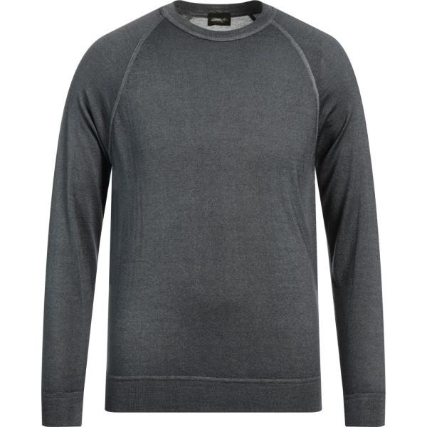 pullovers Drumohr grigio tinta unita