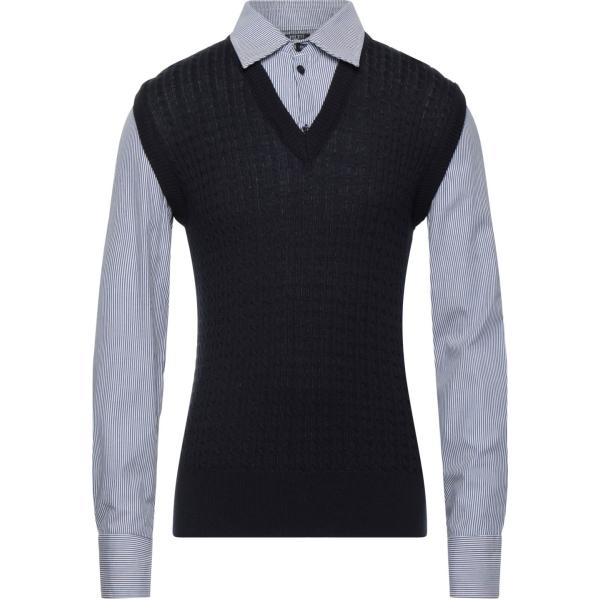 pullovers Filtò Italia blu a righe