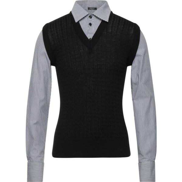 pullovers Filtò Italia nero a righe