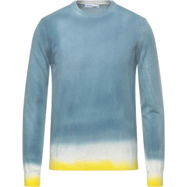 pullovers Manuel Ritz blu tinta unita