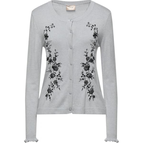 cardigans Toy G. grigio a fiori