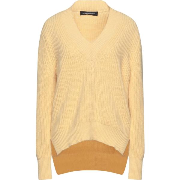 pullovers Department 5 giallo tinta unita