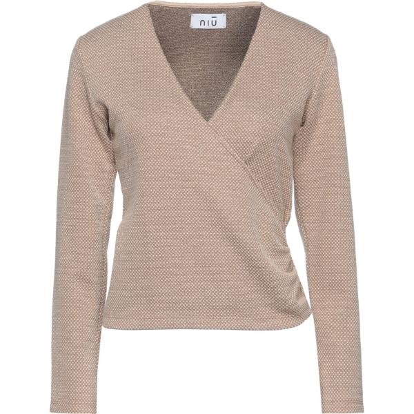pullovers Niū marrone a quadri