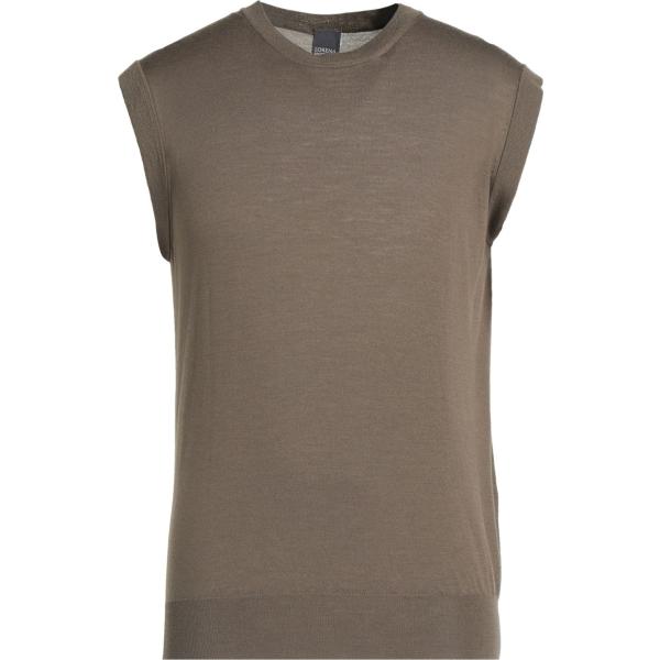 pullovers Lorena Antoniazzi marrone tinta unita