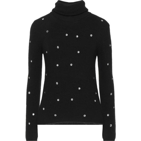 maglieria Anna Molinari nero tinta unita