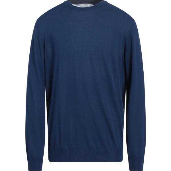 pullovers Kangra blu tinta unita