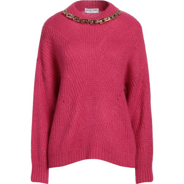 pullovers Odi Et Amo rosa tinta unita