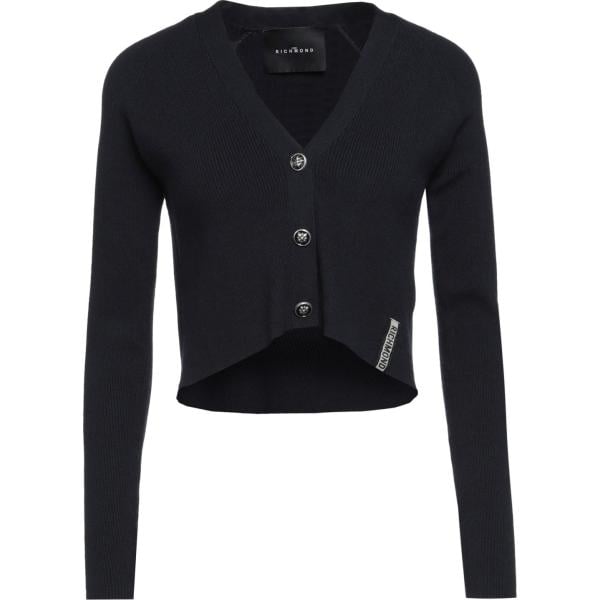 cardigans John Richmond nero tinta unita