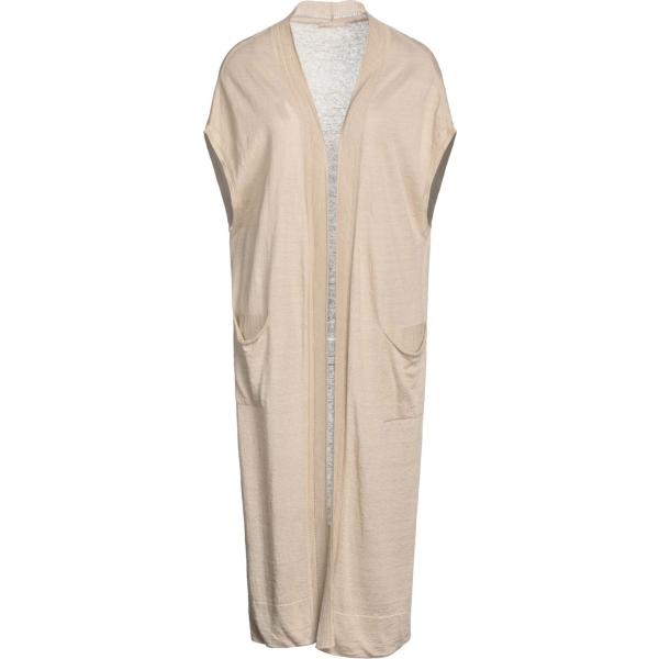 cardigans Purotatto marrone tinta unita