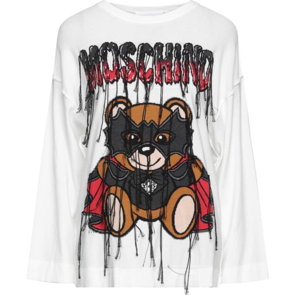 pullovers Moschino bianco